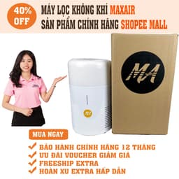Thumbnail Combo Máy lọc không khí MaxAir và 1 lõi lọc không khí Hepa + 1 lõi lọc than hoạt tính Carbon 2