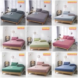 Thumbnail Set 3 món Ga Gối Cotton Tici Bo Decor Nhập Khẩu Không bai xù Không phai màu 1