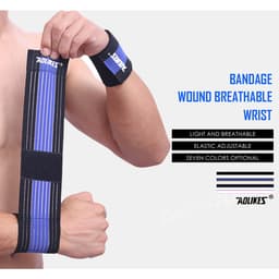 Thumbnail Băng cuốn cổ tay, cuốn cổ tay tập gym Rhino 1535, nhiều màu, trợ lực và giảm chấn thương 2