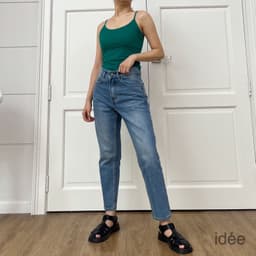 Thumbnail Áo thun hai dây idée vải cotton co dãn 4 chiều 3