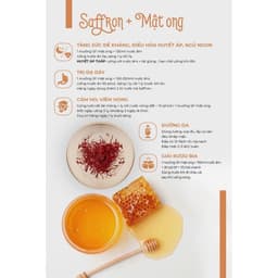 Thumbnail Quà Tặng Mật Ong Nguyên Chất Saffron Việt Nam lọ 100ml 2