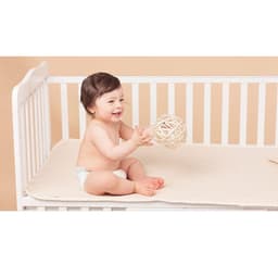 Thumbnail Size 70x100cm Siêu lót chống thấm cho bé Supermat chống thấm tuyệt đối, không nóng bí, mềm êm 3