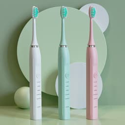 Thumbnail Bàn chải đánh răng điện tử EVEBOT 6 đầu + 1 giá đỡ gắn tường 2