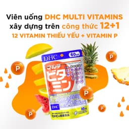 Thumbnail Thực phẩm bảo vệ sức khỏe DHC MULTI VITAMINS (20 ngày) - Dạng viên uống hỗ trợ bổ sung vitamin tổng hợp 3