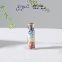 Thumbnail Hủ Đá Thiên Nhiên Chakra Bảy Luân Xa May Mắn Bình An  SP003383 Gypsy.lala 1