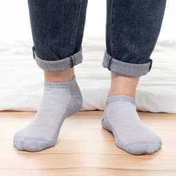 Thumbnail Vớ ngắn vải lưới thoáng khí cho nam 1