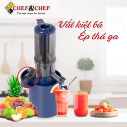 Thumbnail Máy Ép Chậm Mini Cao Cấp CHEF&CHEF CH-210A – Ép Kiệt Bã, Giữ Trọn Dinh Dưỡng 3