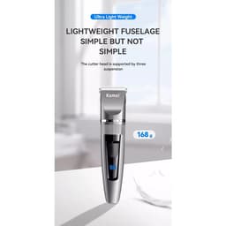 Thumbnail Tông đơ cắt tóc Kemei không lõi tích hợp đèn led chuyên nghiệp 2