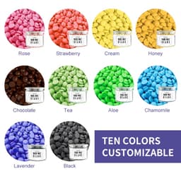 Thumbnail Sáp wax lông SUMAX hard wax bean hạt wax nóng màu 300g 1