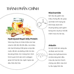 Thumbnail Bigsize Kem dưỡng trắng da mặt chiết xuất sữa ong chúa Truesky Whitening Face Cream 30g 4