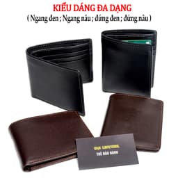 Thumbnail Ví nam da bò Nappa cao cấp V101-Bụi Leather 2