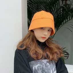 Thumbnail Nón bucket trơn đủ màu Gấu 194 vải kaki mềm mịn, dày dặn - Vành Tròn 2