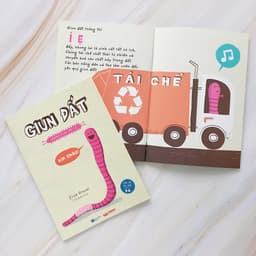 Thumbnail Sách - Những sinh vật í ẹ - Giun đất - Nhận biết con vật cho bé - Khoa học vui nhộn - Crabit Kidbooks 2