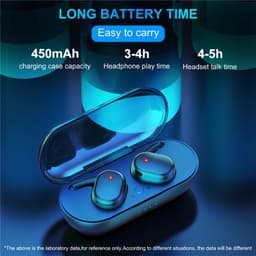 Thumbnail Tai nghe không dây VITOG Y30 kết nối bluetooth 5.0 âm thanh sống động chất lượng cao 3