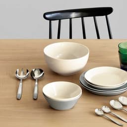 Thumbnail Bát đĩa sứ Teema Iittala Phần Lan cao cấp màu trắng 2