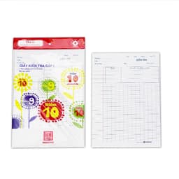 Thumbnail Combo 2 tập giấy kiểm tra 4 ly Hồng Hà 4919 2