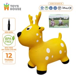 Thumbnail Thú Nhún Trẻ Em Cao Cấp Toyshouse (có kèm bơm và hộp) 2