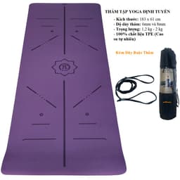 Thumbnail Thảm Tập Yoga Định Tuyến Hãng Amalife – Chọn Size - Tặng Bao Thảm Tập Yoga Định Tuyến và Dây Buộc Thảm Yoga 1