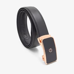 Thumbnail Thắt lưng nam da bò 3 lớp L104 màu đen khoá tự động nhiều mặt lựa chọn Bụi leather bảo hành 12 tháng 2