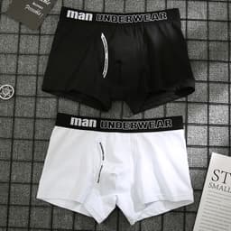 Thumbnail Quần lót boxer màu trơn thời trang cho nam 3