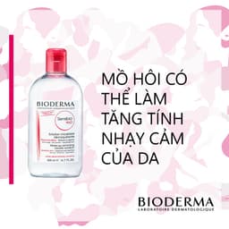 Thumbnail Nước tẩy trang Bioderma H20 dành cho da dầu Sebium, da nhạy cảm Sensibio 100ml 2