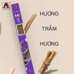 Thumbnail Nhang Sạch AN AN dài 38cm hương Trầm cao cấp 36 nén tiết kiệm hơn phù hợp cho mọi không gian linh thiêng 3