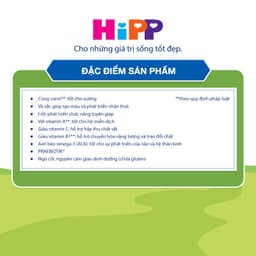 Thumbnail Bột ăn dặm dinh dưỡng Sữa, Hoa quả, Bắp HiPP 250g 2