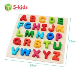 Thumbnail Đồ chơi gỗ S-kids, Bảng chữ cái gỗ nổi Tiếng Anh, Đồ Chơi Trẻ em thông minh 4