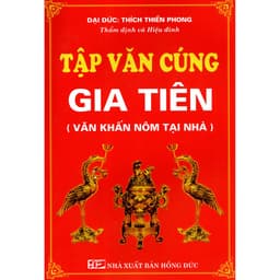 Thumbnail Sách - Tập Văn Cúng Gia Tiên (MT) 1