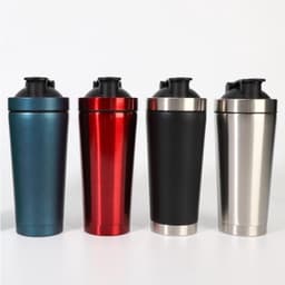 Thumbnail Bình Lắc Đựng Nước Shaker Inox 800ml Giữ Nhiệt, Tập Gym Thể Thao Chính Hãng Amalife Kèm Bóng Lò Xo Lắc 2