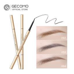 Thumbnail Chì Kẻ Lông Mày GECOMO Chống Nước Lâu Phai Thiết Kế Vỏ Màu Vàng Đồng 2