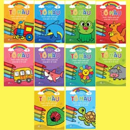 Thumbnail Sách - Bộ Tô màu phát triển não bộ cho bé 1-5 tuổi (10 cuốn lẻ) 2