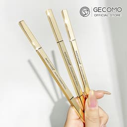 Thumbnail Chì Kẻ Lông Mày GECOMO Chống Nước Lâu Phai Thiết Kế Vỏ Màu Vàng Đồng 1