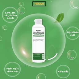Thumbnail Nước hoa hồng PEKAH cải thiện da mụn thu nhỏ lỗ chân lông PEKAH Daily Moisture Peeling Toner 250ml 3