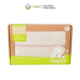 Thumbnail Chăn Sợi Tre Phủ Nhung Nappi Cho Bé 1