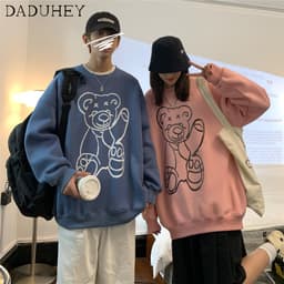 Thumbnail Áo Sweater Dáng Rộng Hợp Thời Trang Cá Tính 1