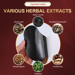 Thumbnail Hộp 12 miếng dán tự làm nóng Cofoe giúp giảm đau đầu gối / cổ / vai chăm sóc giấc ngủ chiết xuất thảo dược Trung Hoa 3