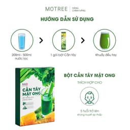 Thumbnail Cần Tây Mật Ong Motree Giảm Cân Đẹp Da Detox Cơ Thể hộp 14 gói 4