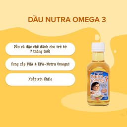 Thumbnail Dầu cá ăn dặm Nutra Omega 3 nhập khẩu Chi Lê 240ml - Bổ sung DHA & EPA cho trẻ từ 7 tháng tuổi_(HiPP) 2