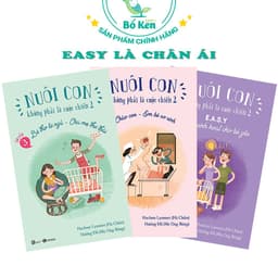 Thumbnail Sách - Bộ Nuôi Con Không phải là cuộc chiến 2 [ BẢN MỚI] [Combo 3 cuốn Và Có Bán Lẻ Cuốn] 2
