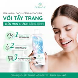 Thumbnail Nước tẩy trang Derladie Cleansing Water Witch Hazel làm sạch, ngừa mụn trên da 500ml 1