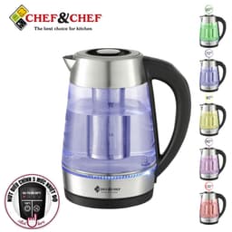 Thumbnail Ấm Siêu Tốc Thủy Tinh CHEF&CHEF CH1703D – Điều Khiển Nhiệt Độ,Đổi Màu Khi Đun, Sang Trọng & Tiện Lợi 2