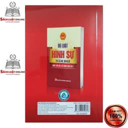 Thumbnail Sách - Bộ luật Tố tụng hình sự năm 2015 được sửa đổi, bổ sung năm 2021 1