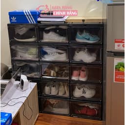 Thumbnail Combo 4 Hộp Đựng Giày Nhựa Cứng Cao Cấp, Nắp Hút Nam Châm PIG POX Sneaker Box V1 1