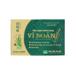 Thumbnail Viên ngậm dưỡng họng Vĩ Ngân hộp 100 viên viên dưỡng họ, giảm đau họng, ngứa rát Global Pharma 1