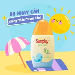 Thumbnail Kem Chống Nắng Sunplay Dưỡng Trắng, Giải Nhiệt Cho Người Lớn Và Trẻ Em - Sữa Chống Nắng Sunplay 4