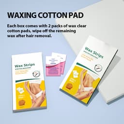 Thumbnail Bộ 24 miếng sáp dán tẩy lông SUMAX hai mặt tự nhiên cỡ lớn 9x18 150g chất lượng cao 3