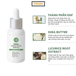 Thumbnail Serum PEKAH phục hồi tái tạo da PEKAH Derma Repair Ampoule 50ml 4