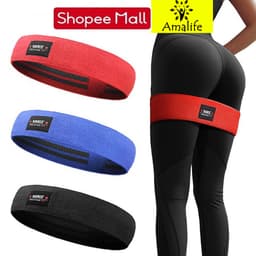 Thumbnail Dây Đàn Hồi Kháng Lực Tập Mông Mini Band Chính Hãng Aolikes AL3604 Tập Mông Trái Đào, Đùi, Chân (Bản To Không Xoắn) 4