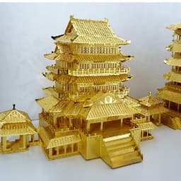 Thumbnail Mô Hình Kim Loại Lắp Ráp 3D Piececool Đằng Vương Cát (Tengwang Pavilion) HP067-G – MP159 1